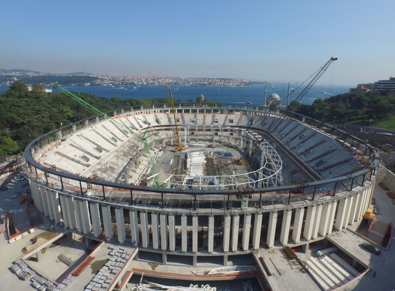 Vodafone Arena�nın son hali havadan görüntülendi YENİ ASYA