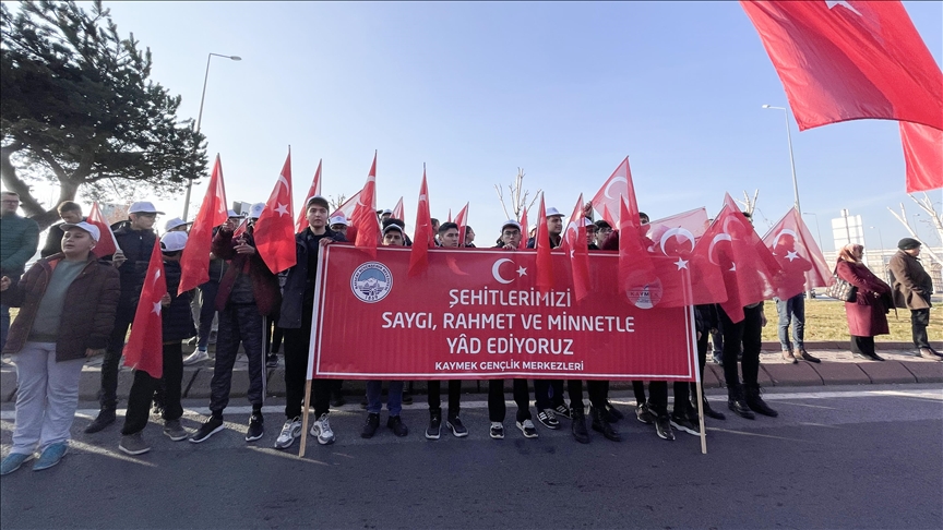 Kayseri şehitleri dualarla yad ediliyor